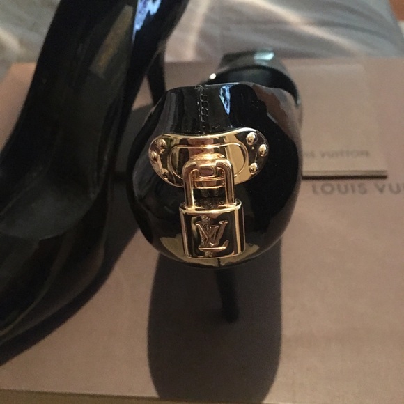 Paten Leather Louis Vuitton Heels - Picture 2 of 7